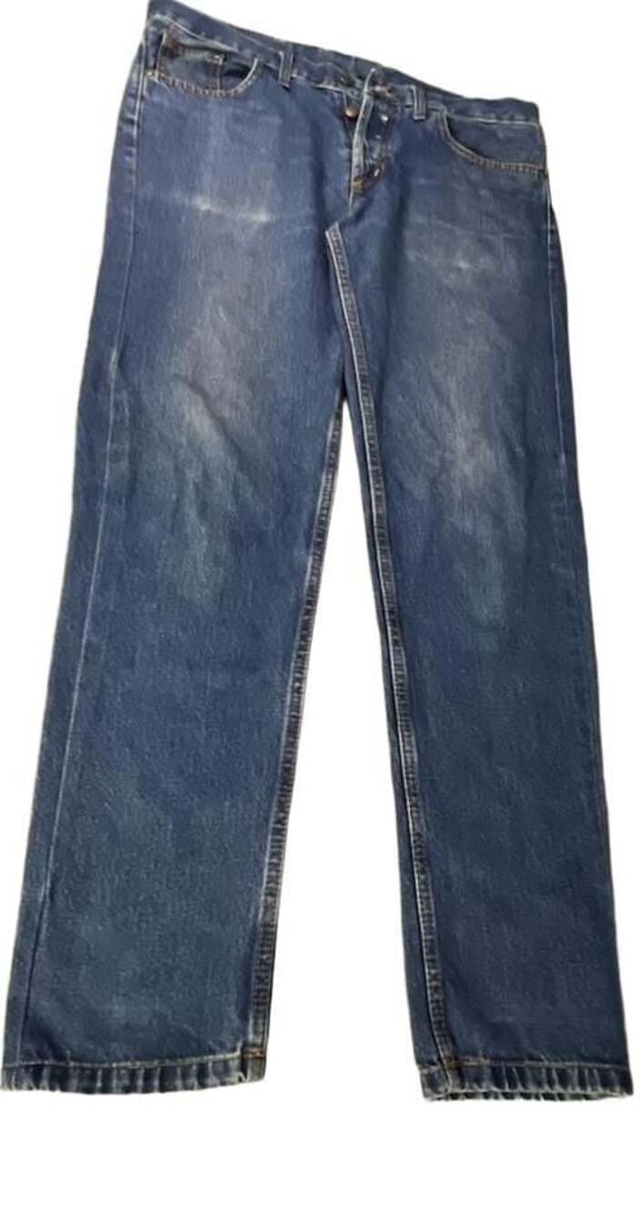 Levi’s Taille Jeans Vintage Blue Denim Straight Leg Jeans Button Fly
